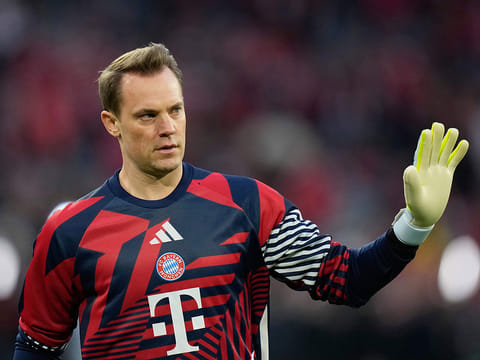 Bayern goalkeeper Manuel Neuer