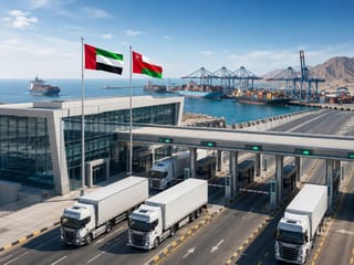 Sharjah launches Oman shipping corridor to Sohar Port