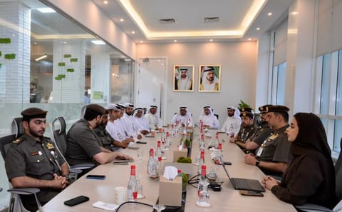 Officials review GDRFA Dubai’s new AI-driven system to boost efficiency and services