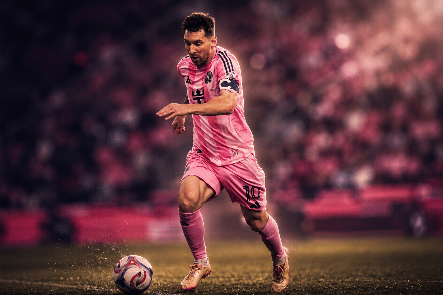 Messi with an insane assist