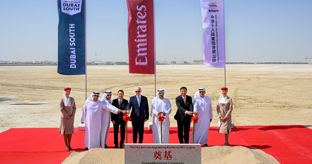 Emirates Commences Construction on Massive $5.1 Billion Aviation Engineering Hub in Dubai