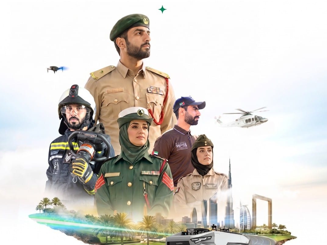 Dubai Police showcase AI patrols and smart security at ISNR 2026