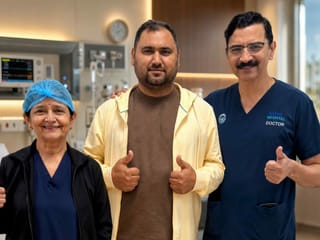 Dubai hospital treats  man for complex heart  disease