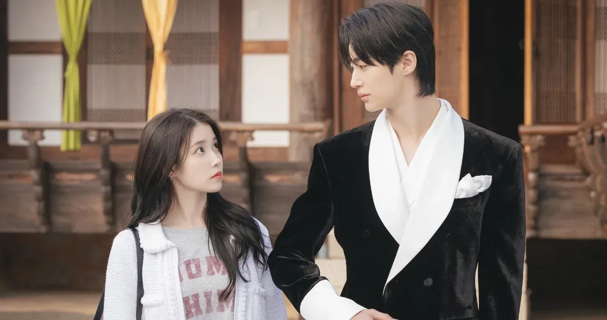 IU and Byeon Woo-seok in The Perfect Crown.