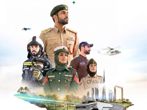 Dubai Police showcase AI patrols and smart security at ISNR 2026