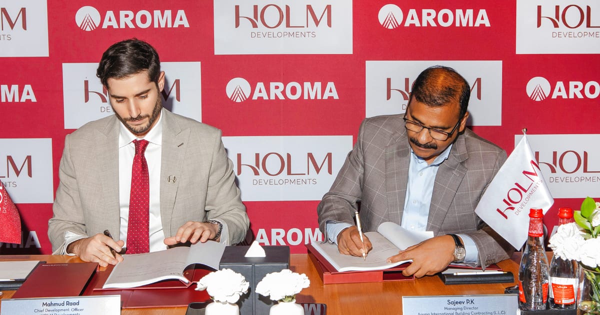 HOLM Developments Awards the Main Construction Contract for a Jumeirah Garden City Project