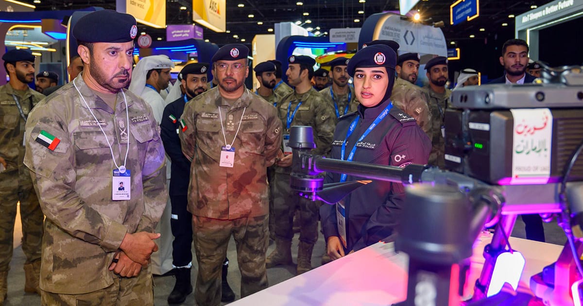 Abu Dhabi Police showcases AI-powered security systems at ISNR 2026