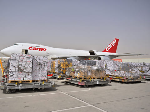 UAE's Operation Gallant Knight 3 dispatches urgent humanitarian aid aircraft carrying 100 tonnes to Gaza