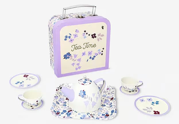 The recall covers model number 3058431 manufactured between 2024 and 2025. According to the recall notice, small components from the teapot lid and storage box could detach during use, posing a choking risk to children.