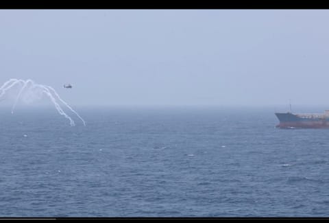 Analysts say a renewed tanker traffic may reflect growing optimism around backchannel diplomacy as US President Donald Trump suggested progress in talks with Tehran and hinted that the conflict could de-escalate and oil prices could go down “very quickly.” A screengrab shows US Central Command military operations to enforce the naval blockade on Iran, in place for nearly six weeks now.