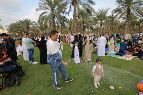 Families celebrating Eid in UAE. Picture used for illustrative purposes. 