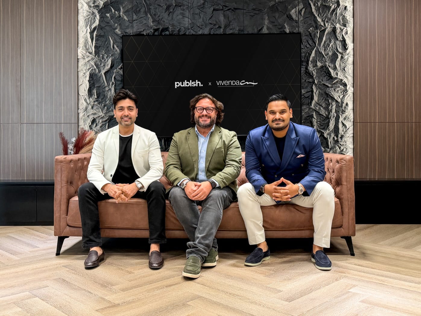 From Left To Right: Sagar Chotrani, Luca Maurogiovanni, Kushal Desai 