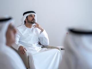 Sheikh Hamdan bin Mohammed bin Rashid Al Maktoum, Crown Prince of Dubai, Deputy Prime Minister and Minister of Defence of the UAE.