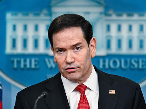 US Secretary of State Marco Rubio