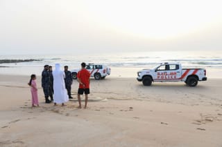  Beach safety campaign launched by Ras Al Khaimah Police. 
