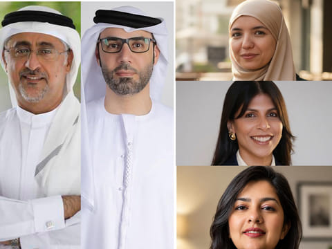 Dr Abdulla Mohamed Rubaya Busenad, Dr Eesa Bastaki, Areej A. Siddiqui, Arij Lahmar, Sania Ashraf, and Washika Haak Saheem.