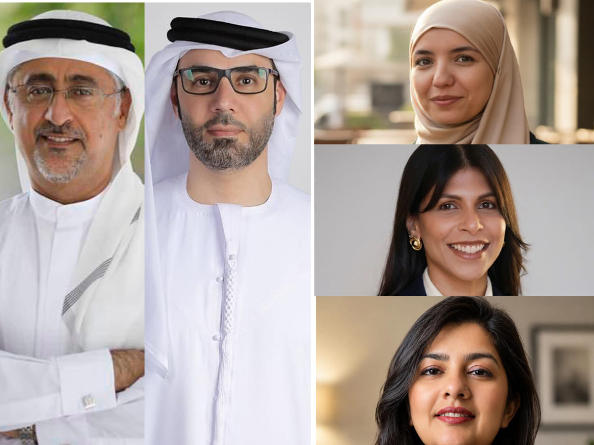 Dr Abdulla Mohamed Rubaya Busenad, Dr Eesa Bastaki, Areej A. Siddiqui, Arij Lahmar, Sania Ashraf, and Washika Haak Saheem.