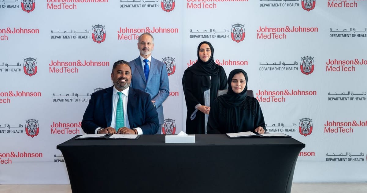 Abu Dhabi launches intelligent surgical network with Johnson & Johnson