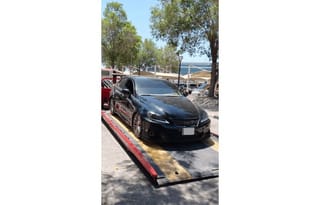 Dubai Police impounded a vehicle after its driver performed dangerous stunts in Oud Al Muteena.