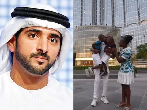 Sheikh Hamdan shares video of Kenyan boys Milan and Christopher exploring Dubai