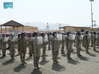 The Land Forces will participate in crowd management and maintaining order around the Grand Mosque and its entrances. 