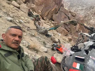Three Indian Army officers survive Ladakh crash as inquiry begins into incident.