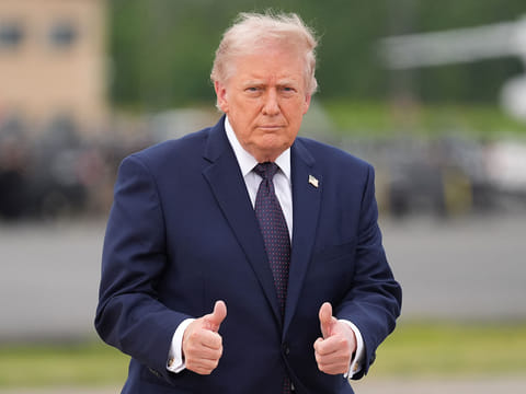US President Donald Trump