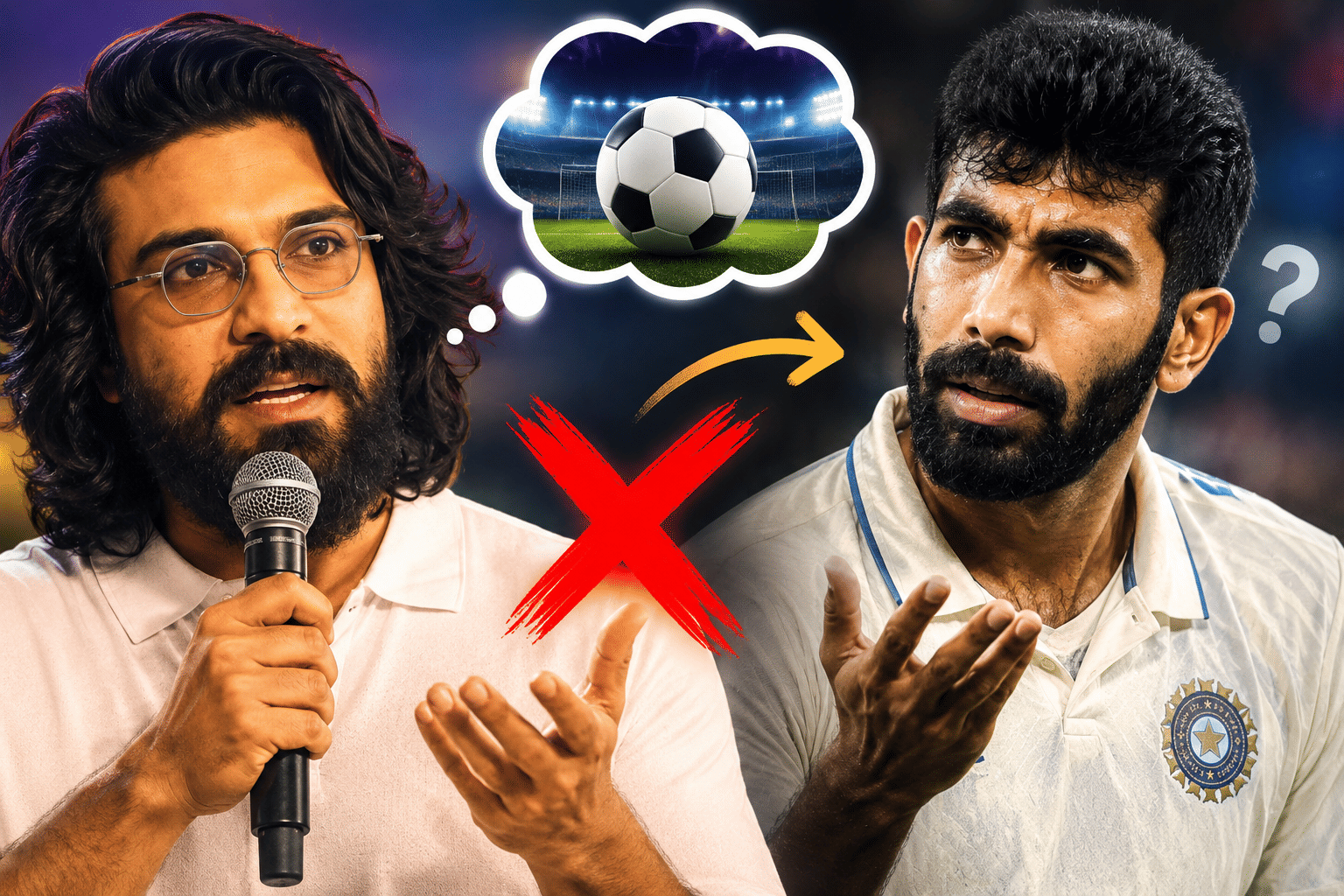 Ram Charan apologised for calling Bumrah a footballer