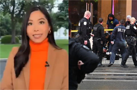 Video: White House shooting caught on camera as reporters take cover