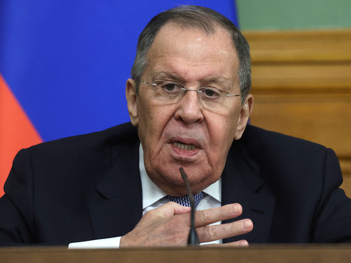 Russian Foreign Minister Sergei Lavrov