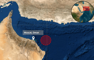 Explosion damages tanker off Oman