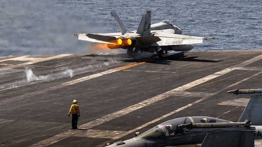 "US forces conducted self-defense strikes in southern Iran today to protect our troops from threats posed by Iranian forces," Tim Hawkins, a US Central Command spokesman, said in a statement.