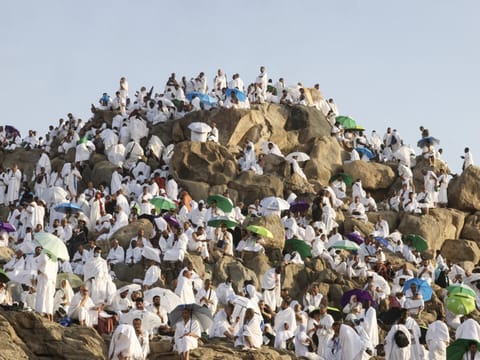 Pilgrims streamed into the vast desert plain in an atmosphere of calm and order, as Saudi authorities oversaw tightly coordinated crowd movements and extensive field operations across the holy site. 