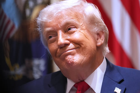 President Donald Trump listens during a Cabinet meeting at the White House, Wednesday, May 27, 2026, in Washington. (AP Photo/Jacquelyn Martin)