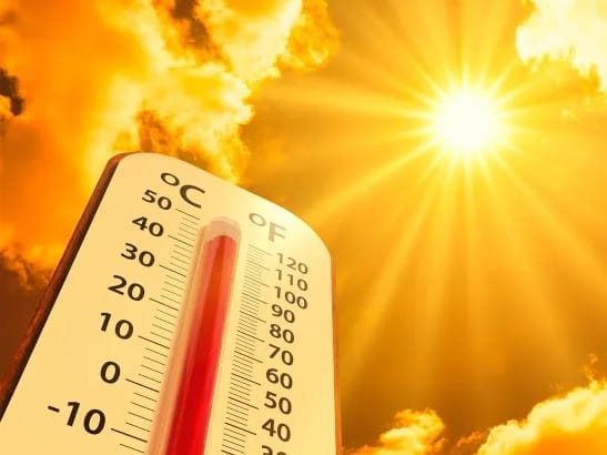Temperatures are set to climb across much of the country on Friday, reaching between 44°C and 48°C in inland areas