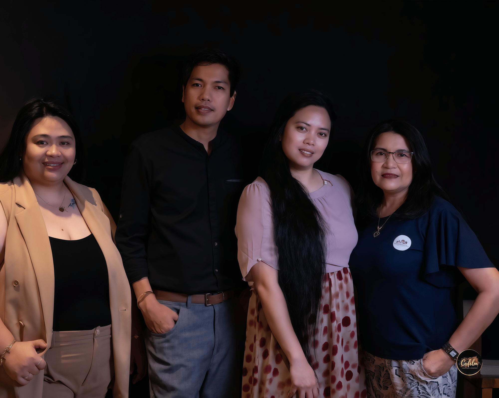 From left to right: Carla Castro, Jay Esqueta, Chrissie Asuncion, and Delia Rubios