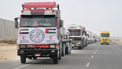 Operation Gallant Knight 3 expands food, shelter and medical support in Gaza.