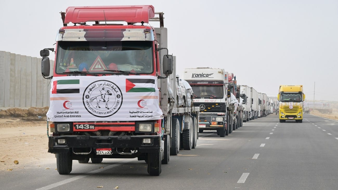 Operation Gallant Knight 3 expands food, shelter and medical support in Gaza.