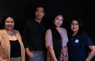 From left to right: Carla Castro, Jay Esqueta, Chrissie Asuncion, and Delia Rubios