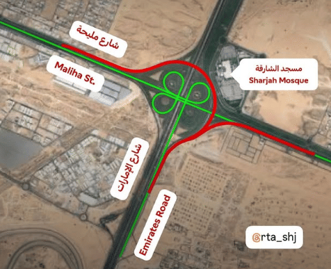 Dubai exit to Maliha Road shut from midnight to 6am daily for 10 days