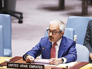 Abushahab said the UAE is committed to a future based on stability, dialogue and shared prosperity. 
