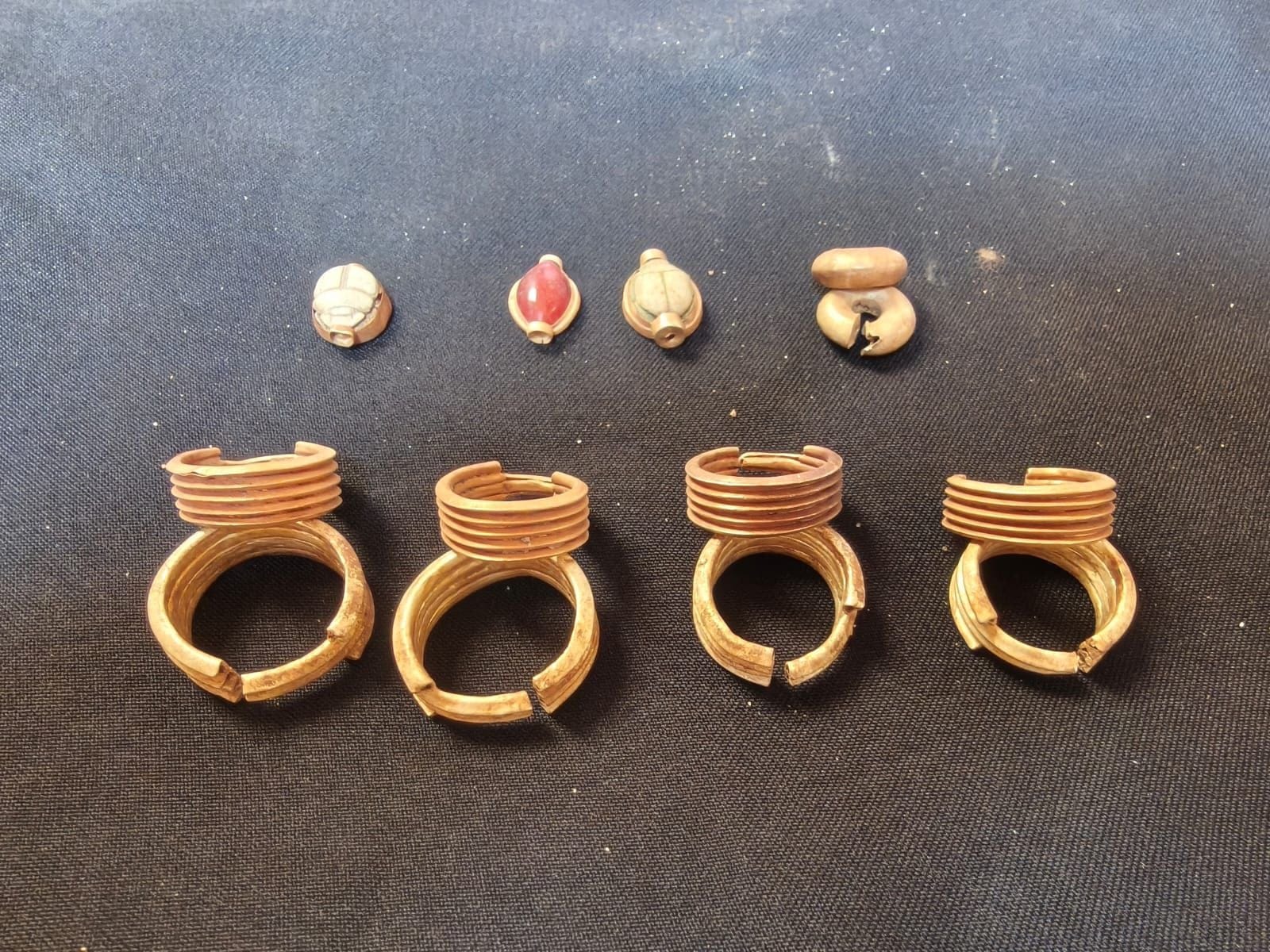 The discovery was made by an Egyptian archaeological mission at the Panhesy cemetery site in Ain Shams, as part of the ancient city of Heliopolis, one of the most important religious centres of the ancient world, according to local media reports.
