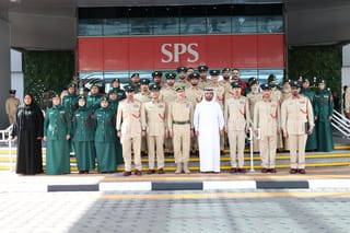 Lieutenant General Al Marri inspects operations and service performance at Al Muraqqabat Police Station