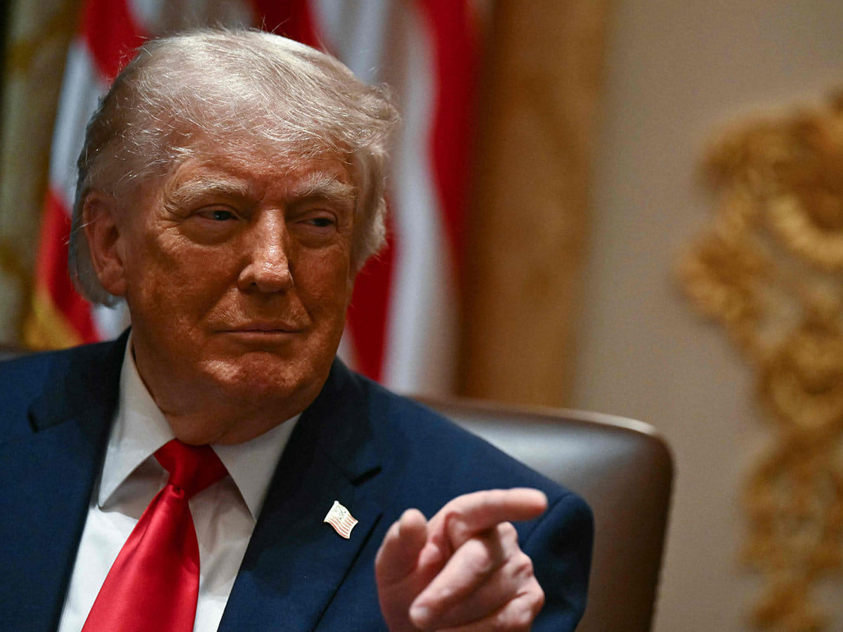 US President Donald Trump