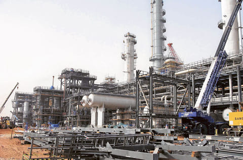 The Ruwais refinery. For illustrative purposes only.