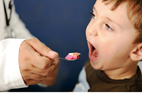Good nutrition reduces the risk of infections in children.