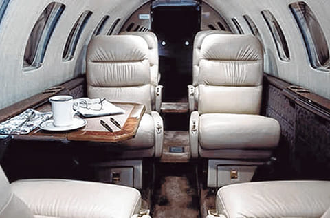 Shut down on commercial flights has been a boon for private jet services. Kuwaitis are taking to it in style, despite rates firming up.