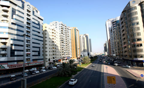 An overall view of Ajman city. For illustrative purposes only.