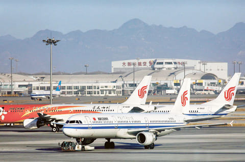 Air China planes at Beijing’s International Airport. The United States on Friday rejected a request by Chinese airlines for additional weekly flights between the two countries.