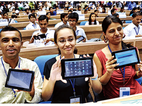 India offers some of the world's cheapest tablets, aimed at university students for digital learning